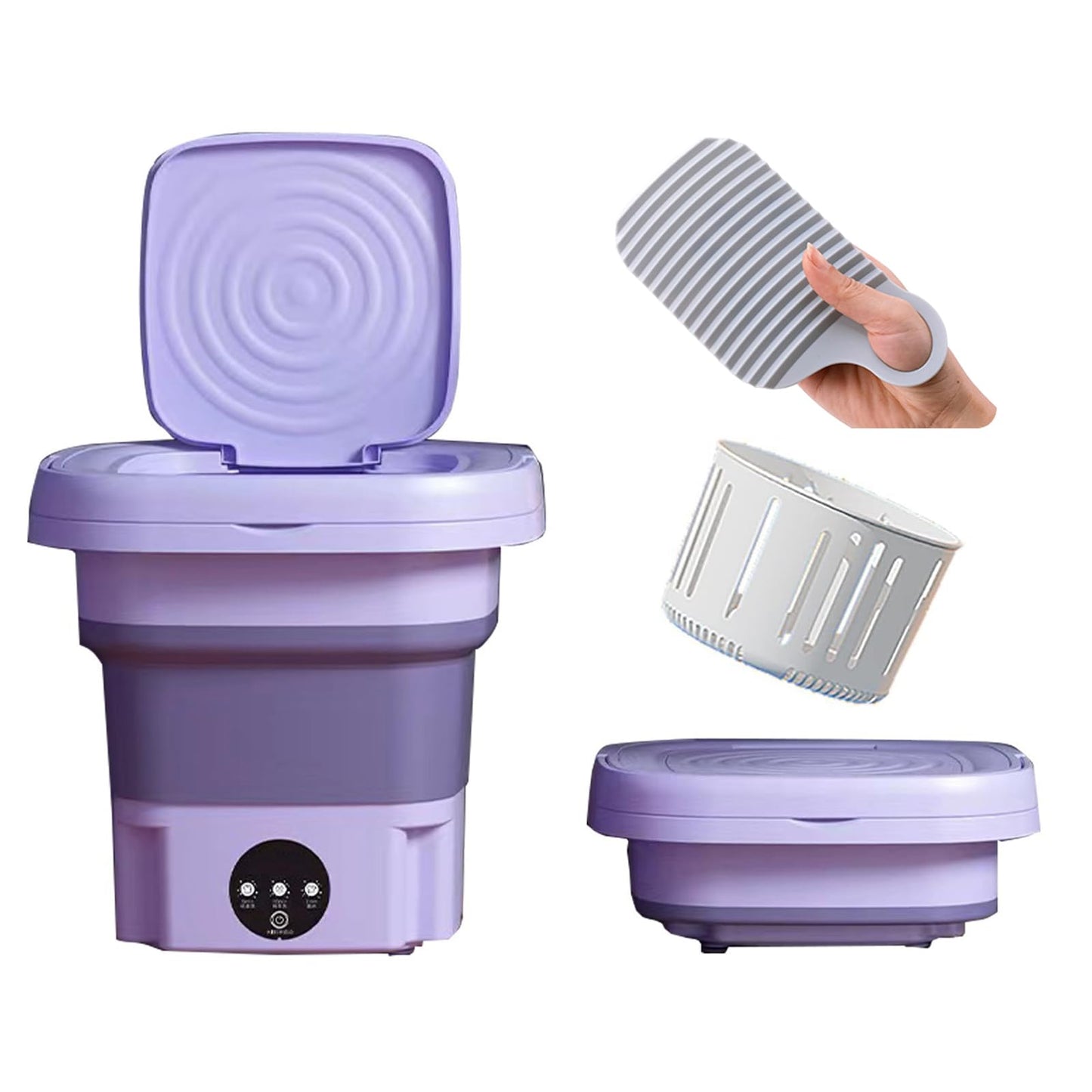 Mini Lavadora Plegable