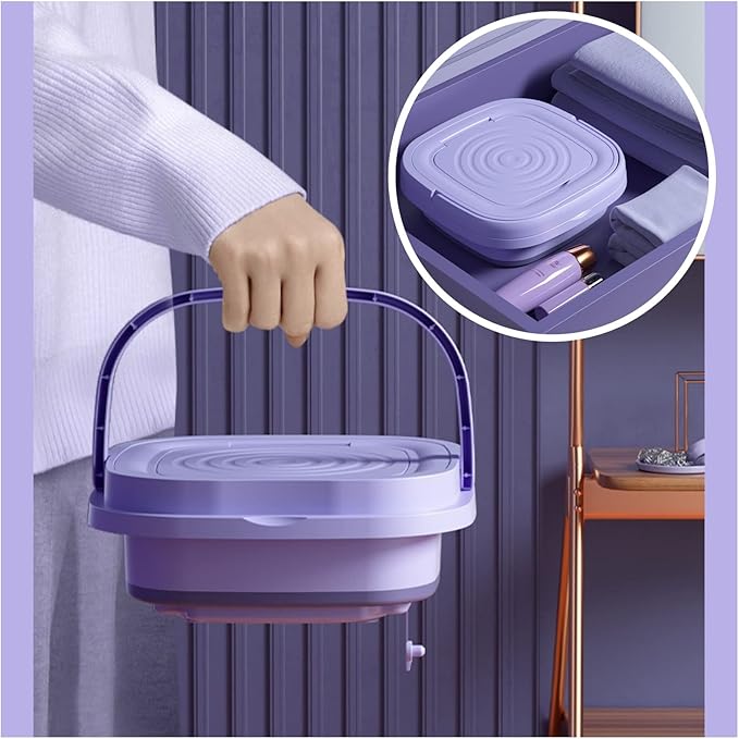 Mini Lavadora Plegable