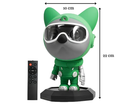 Perrito proyector de galaxia