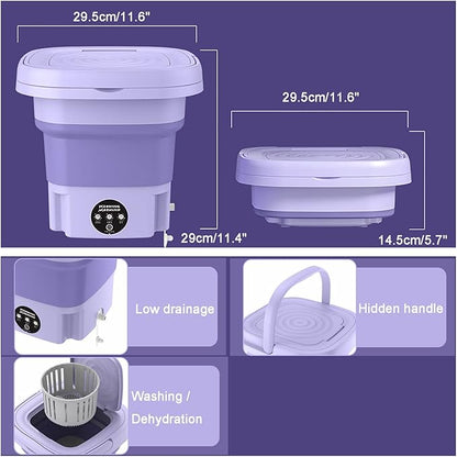 Mini Lavadora Plegable