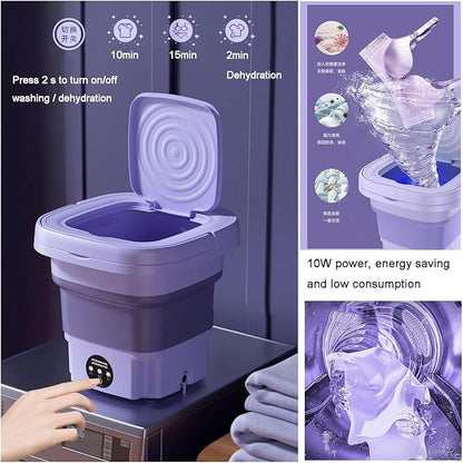 Mini Lavadora Plegable