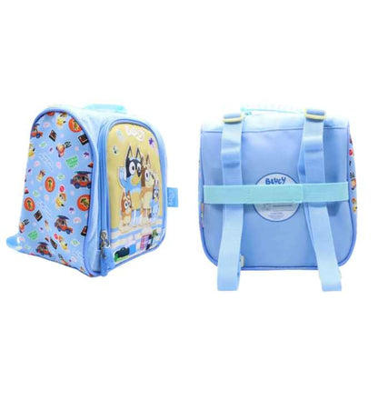 Children's Club | Set Mochila Escolar A4 Incluye Lonchera y Cartuchera Familia Bluey y Bingo
