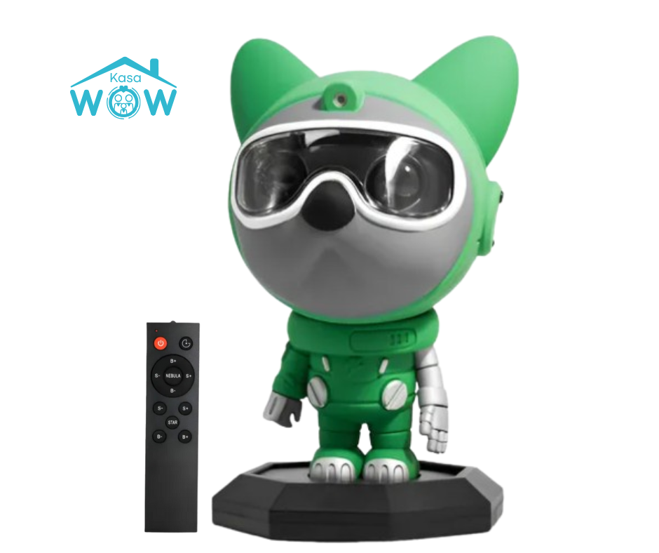 Perrito proyector de galaxia