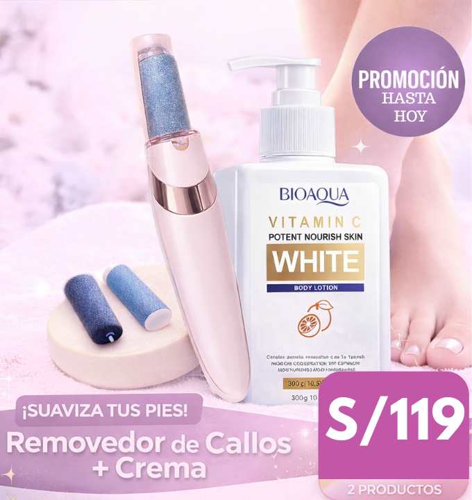 Pack: Removedor de callos + Crema hidratante
