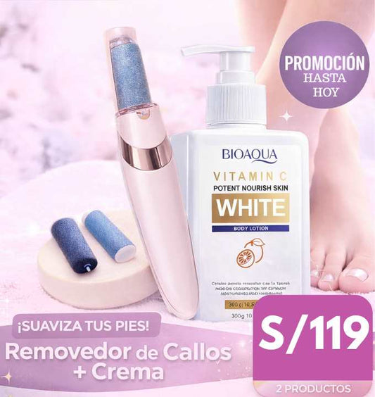 Pack: Removedor de callos + Crema hidratante
