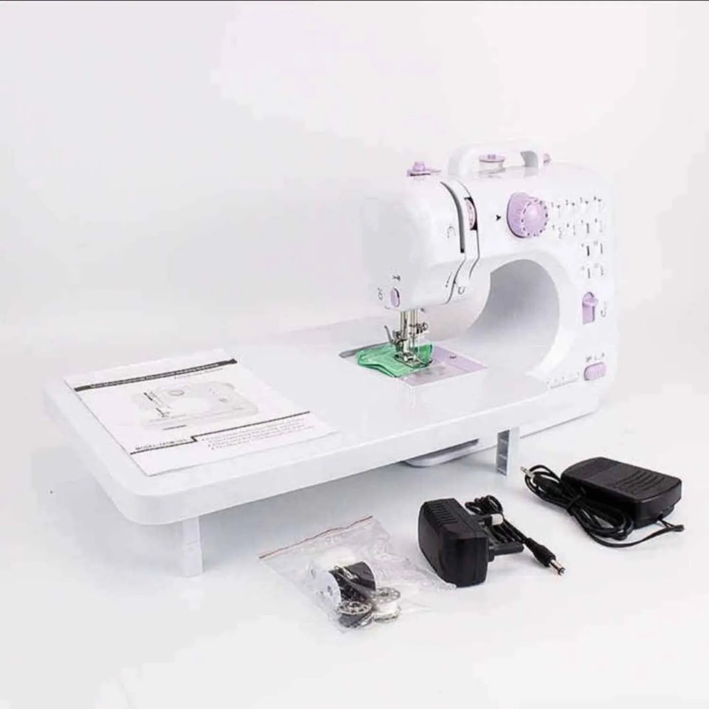 Máquina de coser multifuncional 12 puntadas