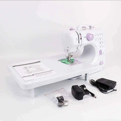 Máquina de coser multifuncional 12 puntadas